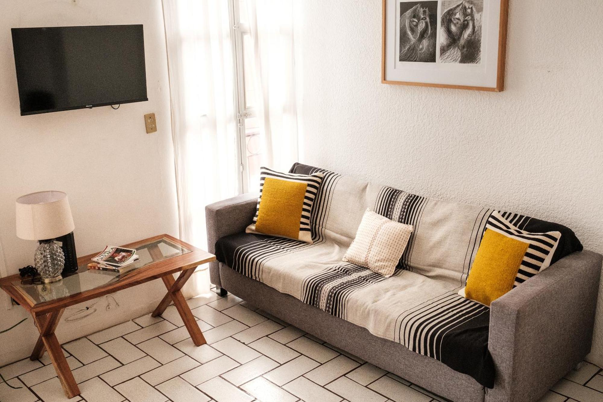 Sunny Home In Oaxaca City Center Bagian luar foto